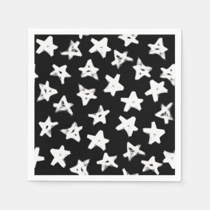 Stars mönster pappersservett