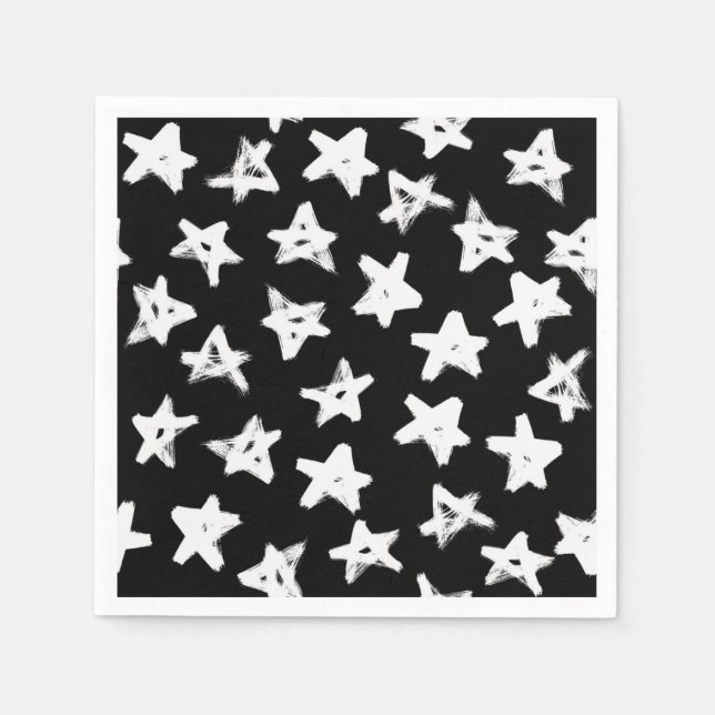 Stars mönster pappersservett (Framsidan)