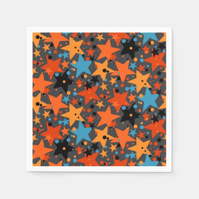 Stars mönster pappersservett (Framsidan)
