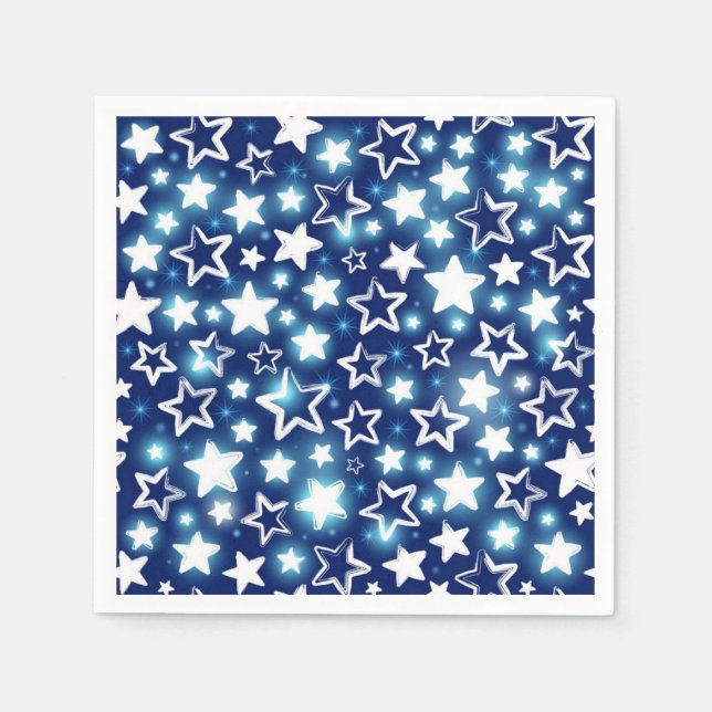 Stars mönster pappersservett (Framsidan)