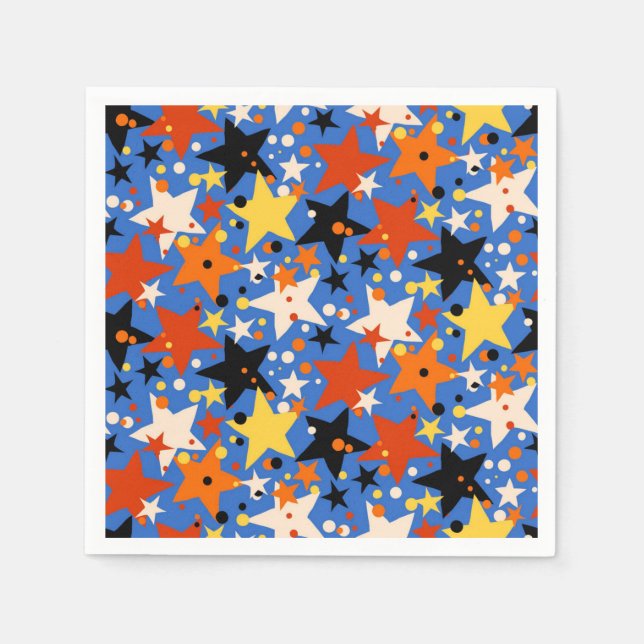 Stars mönster pappersservett (Framsidan)
