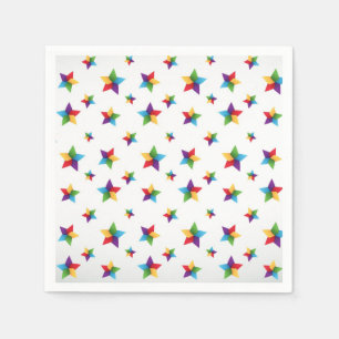 Stars mönster pappersservett