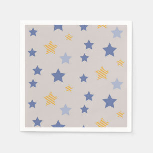 Stars mönster pappersservett