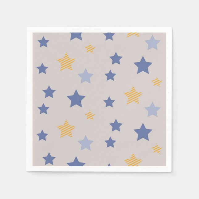Stars mönster pappersservett (Framsidan)