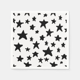 Stars mönster pappersservett