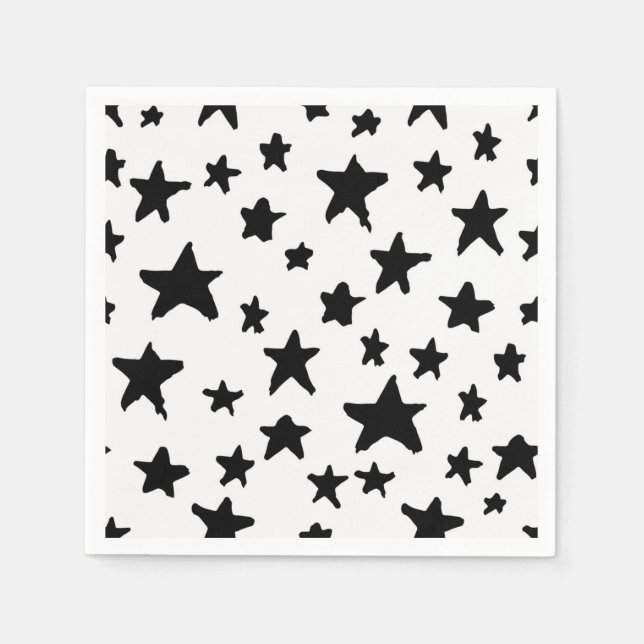 Stars mönster pappersservett (Framsidan)