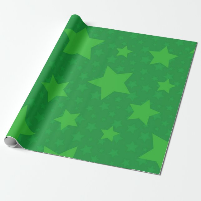 Stars mönster presentpapper (Utrullad)