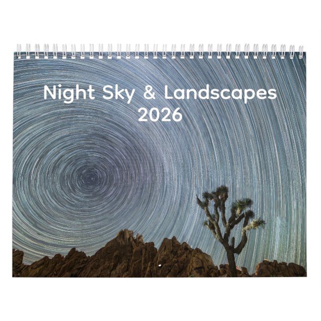 Stars, Mountains & Horizons: A 2026 Photo Calendar Kalender (Omslag)