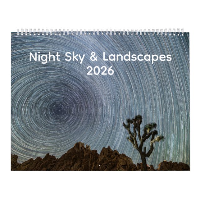Stars, Mountains & Horizons: A 2026 Photo Calendar Kalender (Omslag)