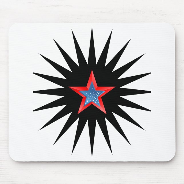 Stars mousepad. musmatta (Framsidan)