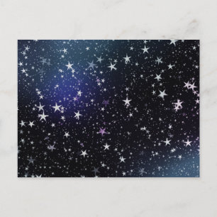 Stars night himlar vykort
