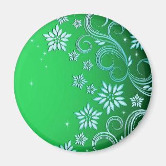 Stars och blommor 4 magnet