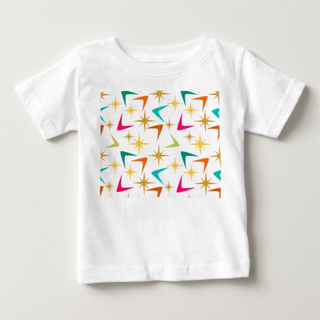 Stars och boomerangs t shirt (Framsida)