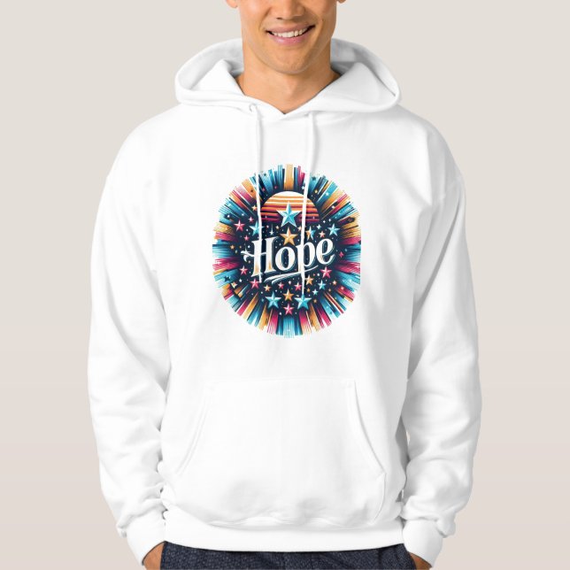 Stars och Hope Hoodie (Framsida)