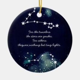 Stars och Little Prince Ornaments Julgransprydnad Keramik