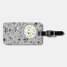 Stars och Måne Bagagebricka