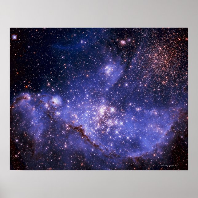 Stars och Milky Way Poster (Framsidan)