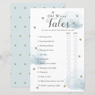 Stars och moln Gamla makor pratar babykläder