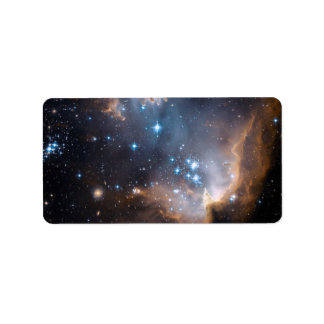 Stars och Nebulae Adressetikett