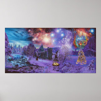 "Stars och Snö" Poster