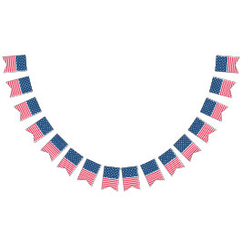 Stars och stripes | 4 juli vimplar