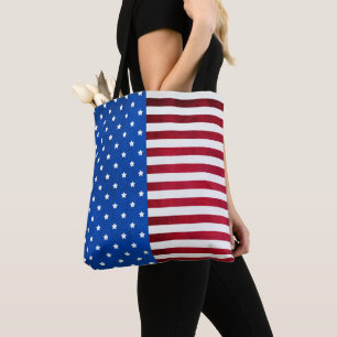 stars och stripes-American Flagga av Shirley Taylo Tygkasse