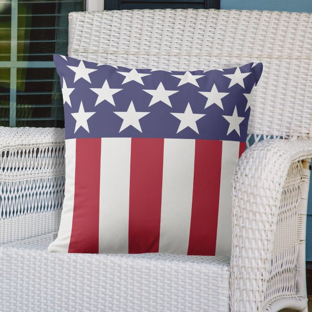 Stars och stripes American Flagga Kudde (Skapare uppladdad)