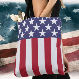 Stars och stripes American Flagga Tygkasse