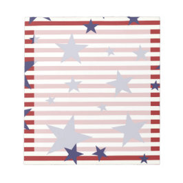 Stars och stripes anteckningsblock