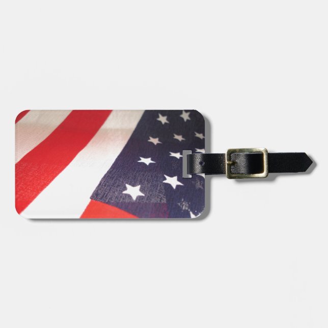 Stars och stripes bagagebricka (Horisontell Framsida)