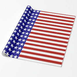 Stars och stripes-bakgrund presentpapper
