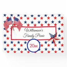 Stars och stripes-banderollen Grattis på födelseda