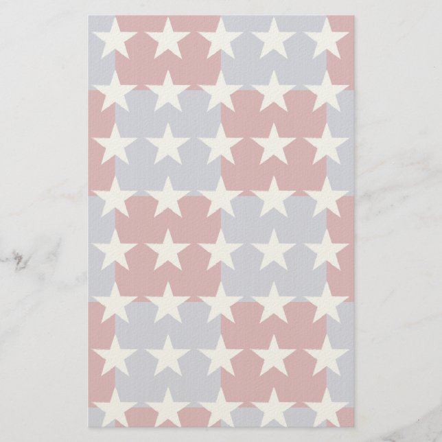 stars och stripes brevpapper (Framsida)