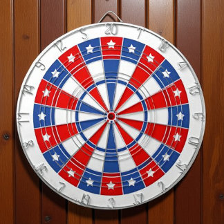 Stars och stripes darttavla