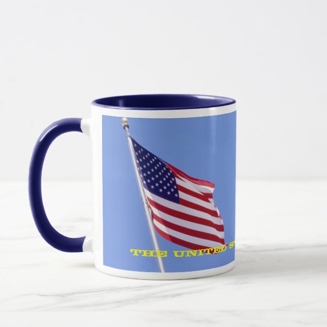 Stars och stripes Förenta staterna Mugg (Vänster)