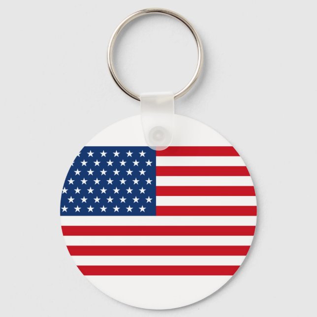 Stars och stripes Förenta staterna Nyckelring (Framsida)