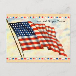 Stars och stripes Forever Vykort