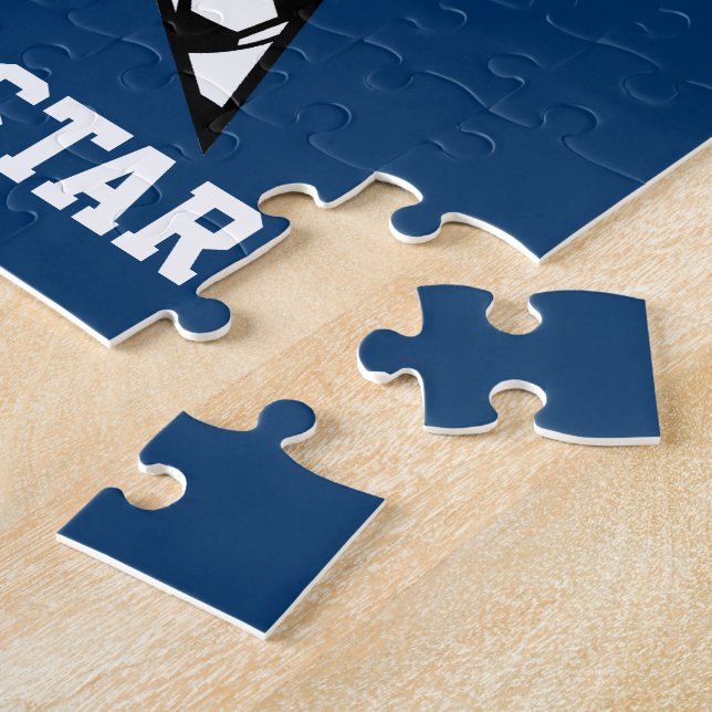 Stars och stripes Fotbollsmål Pussel (Sidan)