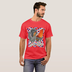 Stars och stripes Gamefowl T-shirt