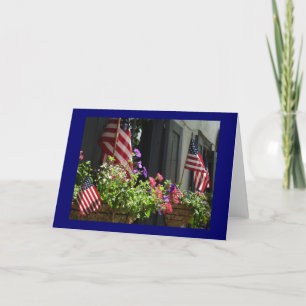 Stars och stripes kort