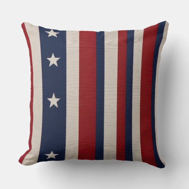 Stars och stripes kudde (Framsida)