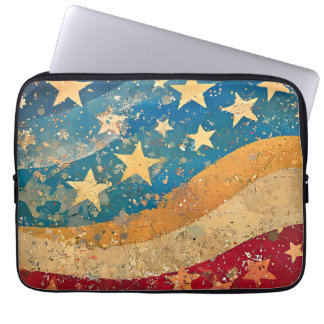 Stars och stripes laptop fodral