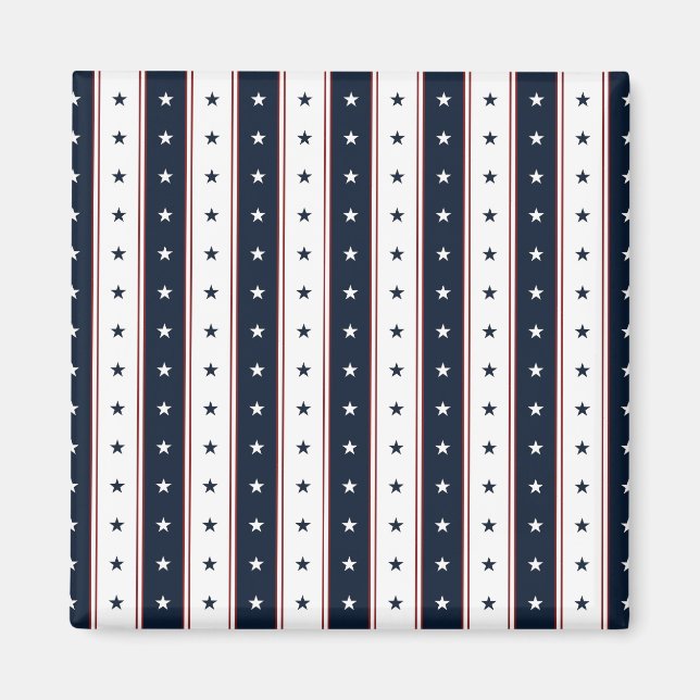 Stars och stripes magnet (Framsidan)