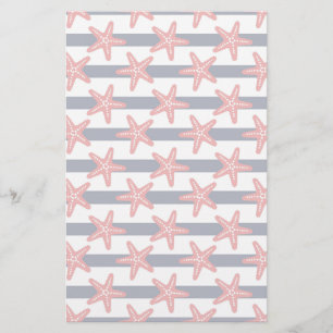 stars och stripes Mönster Brevpapper