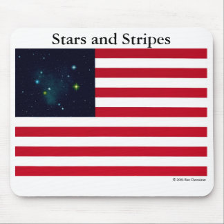 Stars och stripes musmatta