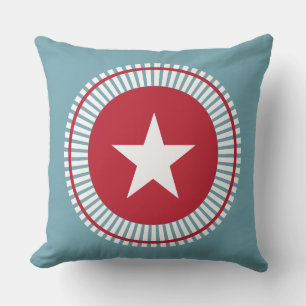 Stars och stripes Patriotic 4:e juli Pillows Kudde