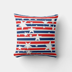Stars och stripes Patriotic Pillow Kudde