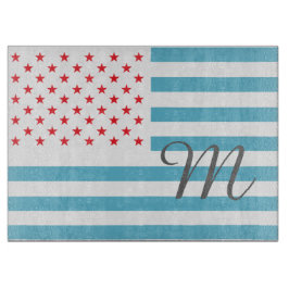 Stars och stripes personlig monogram