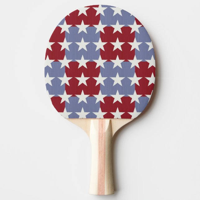 Stars och stripes pingisracket (Framsidan)