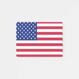 Stars och stripes post-it block